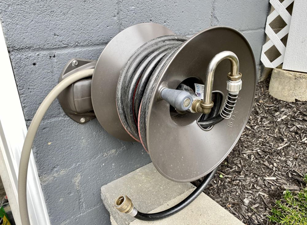 How To Install a Hose Reel on the Side of a House