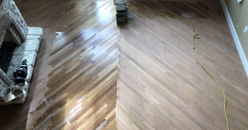 Premium Wood Refinishing Transforming Aged Floors Into Polished Modern Surfaces